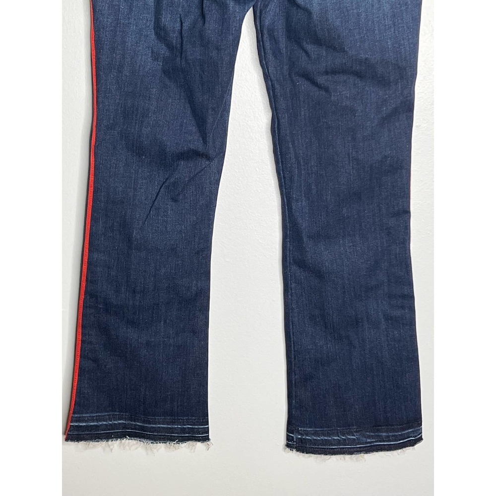 Veronica Beard Carolyn 10" Baby Boot Jeans Size 30 - Mid Rise Medium Wash Blue - Picture 12 of 14